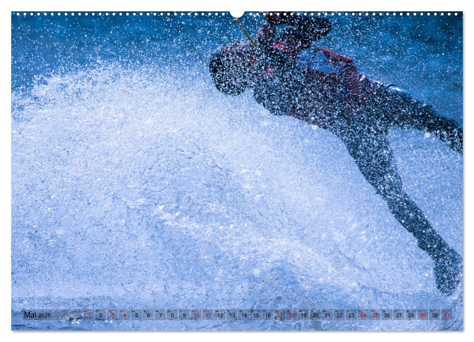 Wakeboarding Extrem (CALVENDO Premium Wandkalender 2025)