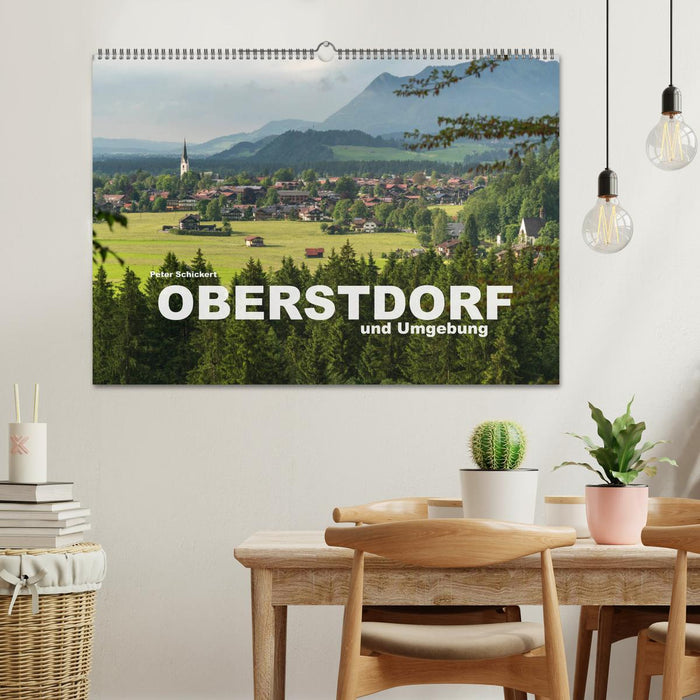 Oberstdorf und Umgebung (CALVENDO Wandkalender 2025)