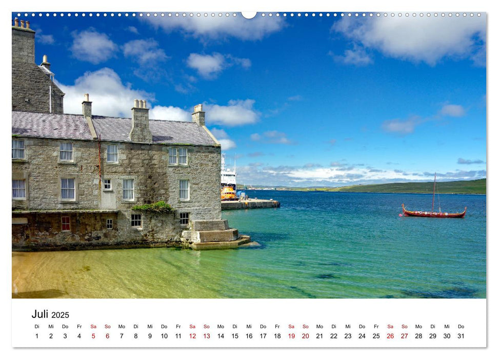 Von Cornwall nach Schottland (CALVENDO Premium Wandkalender 2025)