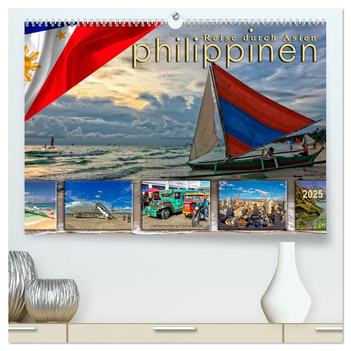 Reise durch Asien - Philippinen (CALVENDO Premium Wandkalender 2025)