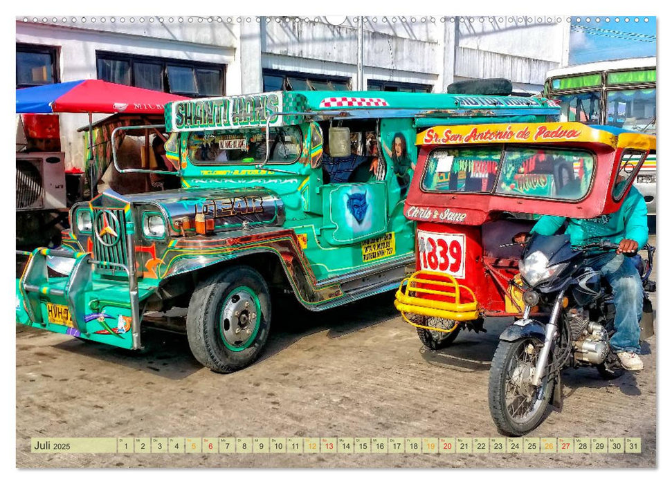 Reise durch Asien - Philippinen (CALVENDO Premium Wandkalender 2025)