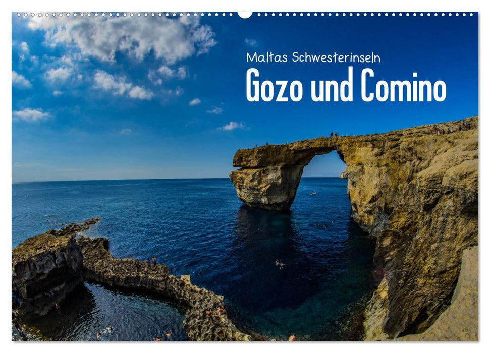 Maltas Schwesterinseln Gozo und Comino (CALVENDO Wandkalender 2025)