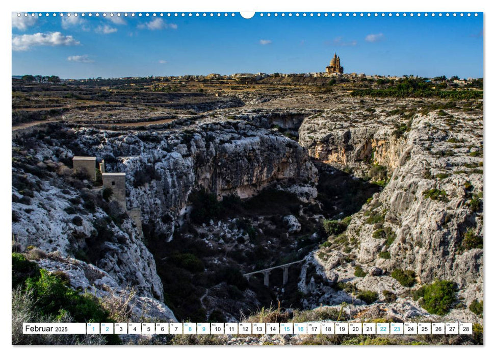 Maltas Schwesterinseln Gozo und Comino (CALVENDO Wandkalender 2025)