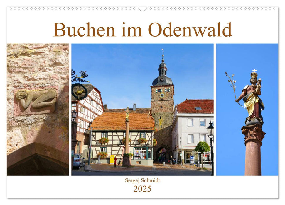 Buchen im Odenwald (CALVENDO Wandkalender 2025)