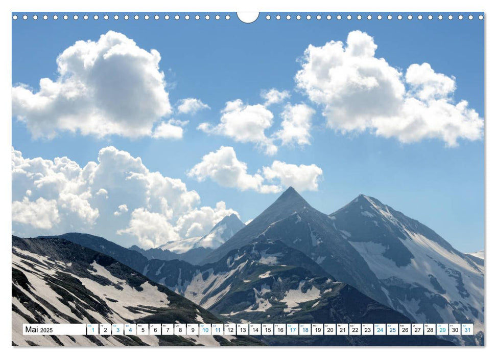 Faszination Großglockner - Aussichten an der Großglockner Hochalpenstraße (CALVENDO Wandkalender 2025)