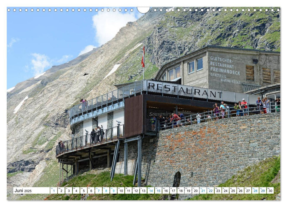 Faszination Großglockner - Aussichten an der Großglockner Hochalpenstraße (CALVENDO Wandkalender 2025)