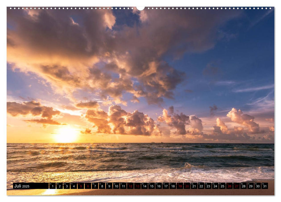 Florida. Der Sonne entgegen. (CALVENDO Premium Wandkalender 2025)