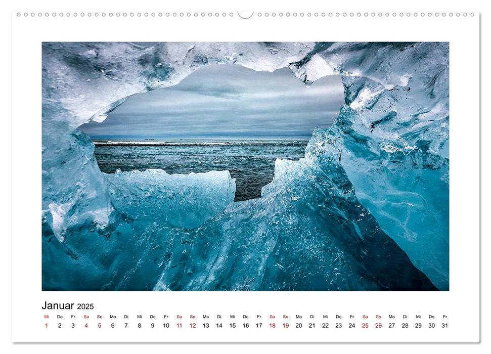 Island wo Elfen und Trolle zuhause sind (CALVENDO Premium Wandkalender 2025)