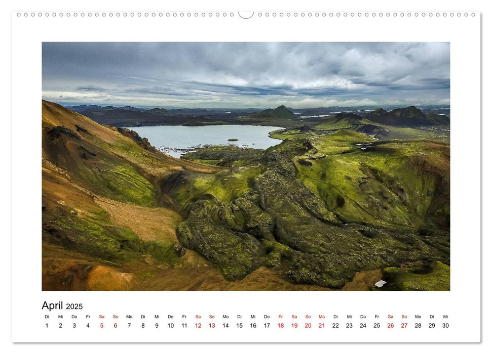 Island wo Elfen und Trolle zuhause sind (CALVENDO Premium Wandkalender 2025)