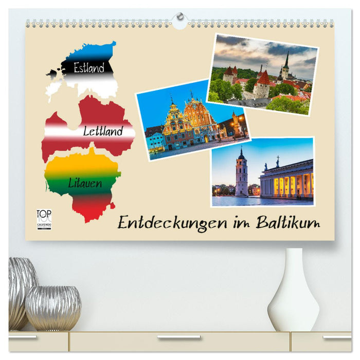 Entdeckungen im Baltikum (CALVENDO Premium Wandkalender 2025)