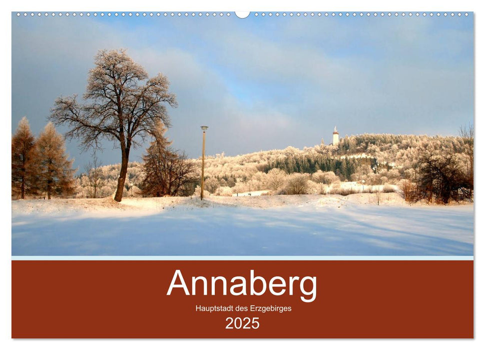 Annaberg - Hauptstadt des Erzgebirges (CALVENDO Wandkalender 2025)