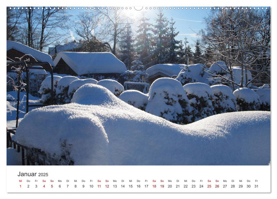 Annaberg - Hauptstadt des Erzgebirges (CALVENDO Wandkalender 2025)