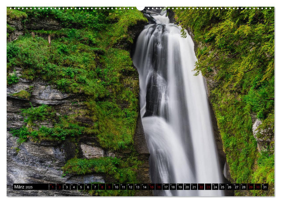 Bergsommer im Berner Oberland (CALVENDO Premium Wandkalender 2025)