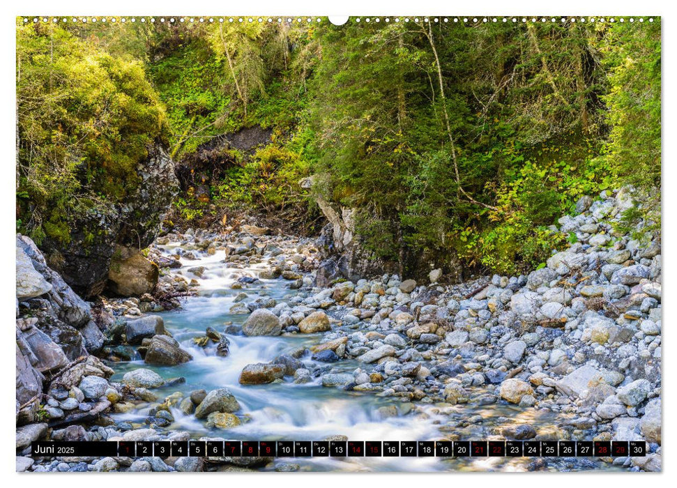 Bergsommer im Berner Oberland (CALVENDO Premium Wandkalender 2025)