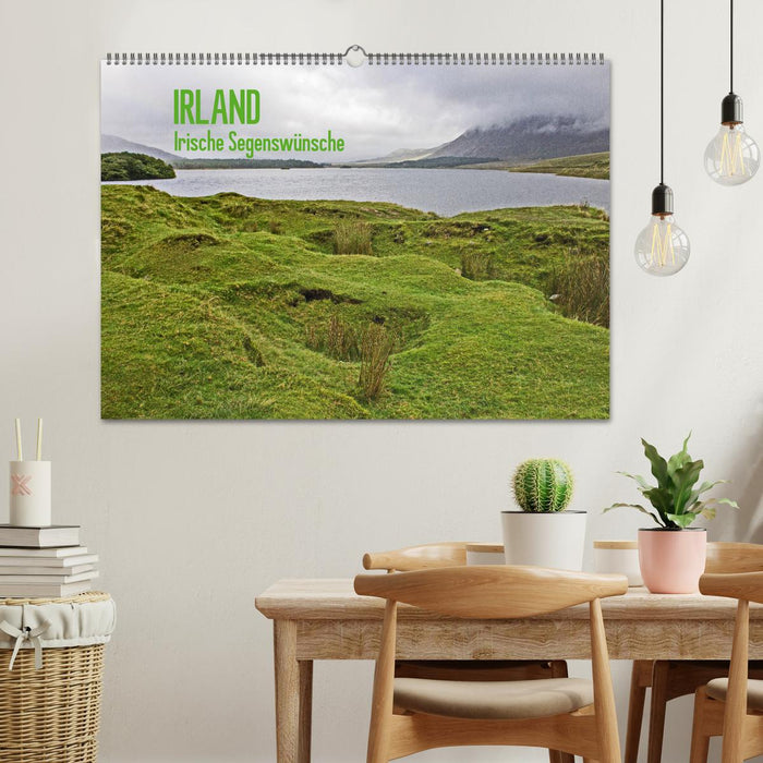 Irland - Irische Segenswünsche (CALVENDO Wandkalender 2025)