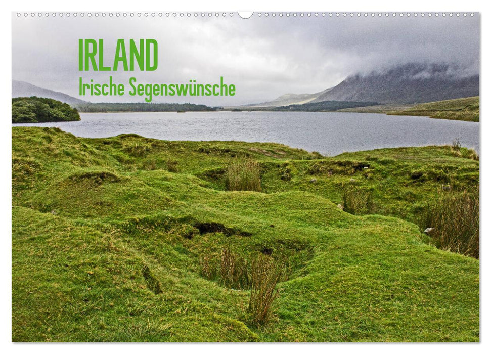 Irland - Irische Segenswünsche (CALVENDO Wandkalender 2025)