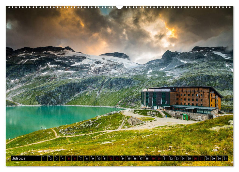 Salzburger Land. Wasser (CALVENDO Premium Wandkalender 2025)