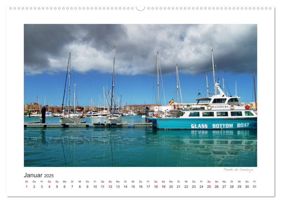 Fuerteventura - Bildschön (CALVENDO Premium Wandkalender 2025)