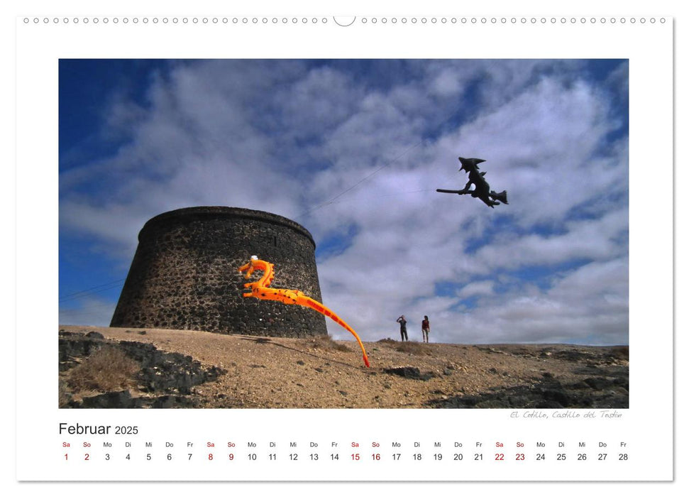 Fuerteventura - Bildschön (CALVENDO Premium Wandkalender 2025)