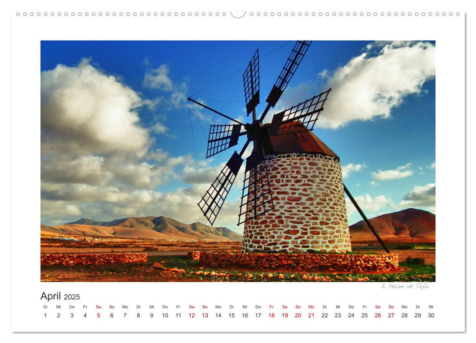 Fuerteventura - Bildschön (CALVENDO Premium Wandkalender 2025)