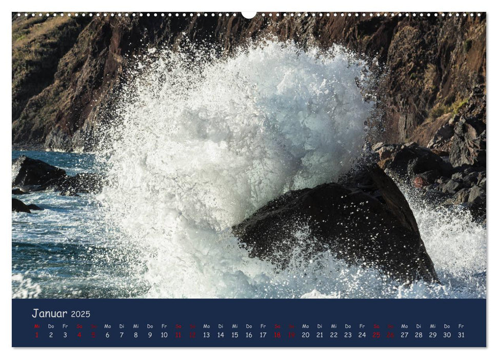 Naturwunder Madeira (CALVENDO Premium Wandkalender 2025)