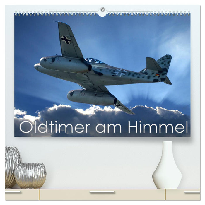 Oldtimer am Himmel (CALVENDO Premium Wandkalender 2025)