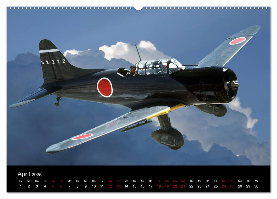 Oldtimer am Himmel (CALVENDO Premium Wandkalender 2025)