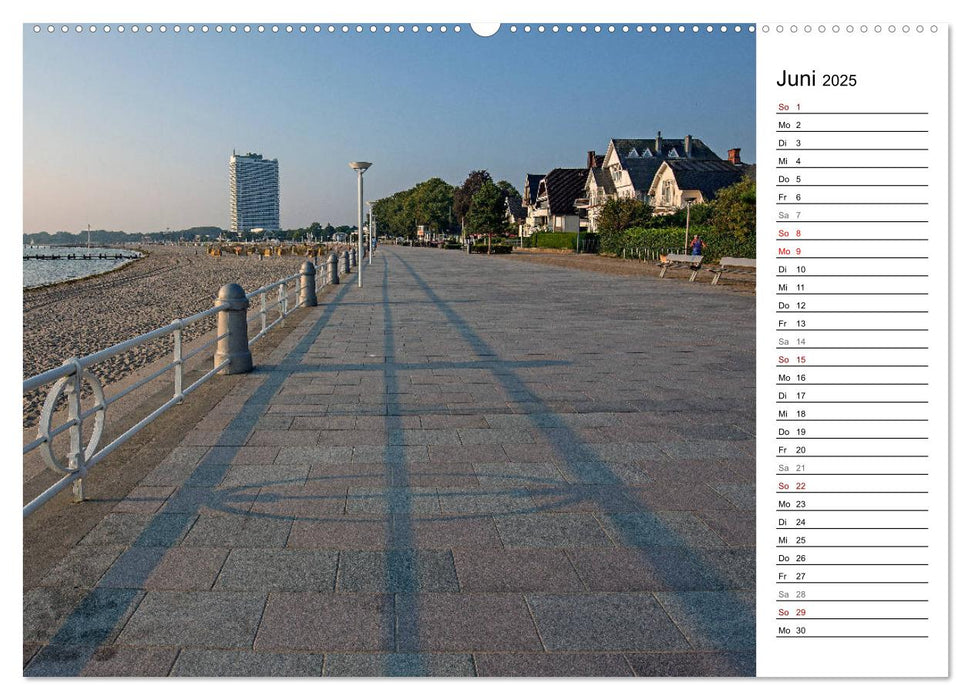 Ostseeheilbad Travemünde - Die schönste Tochter Lübecks (CALVENDO Premium Wandkalender 2025)