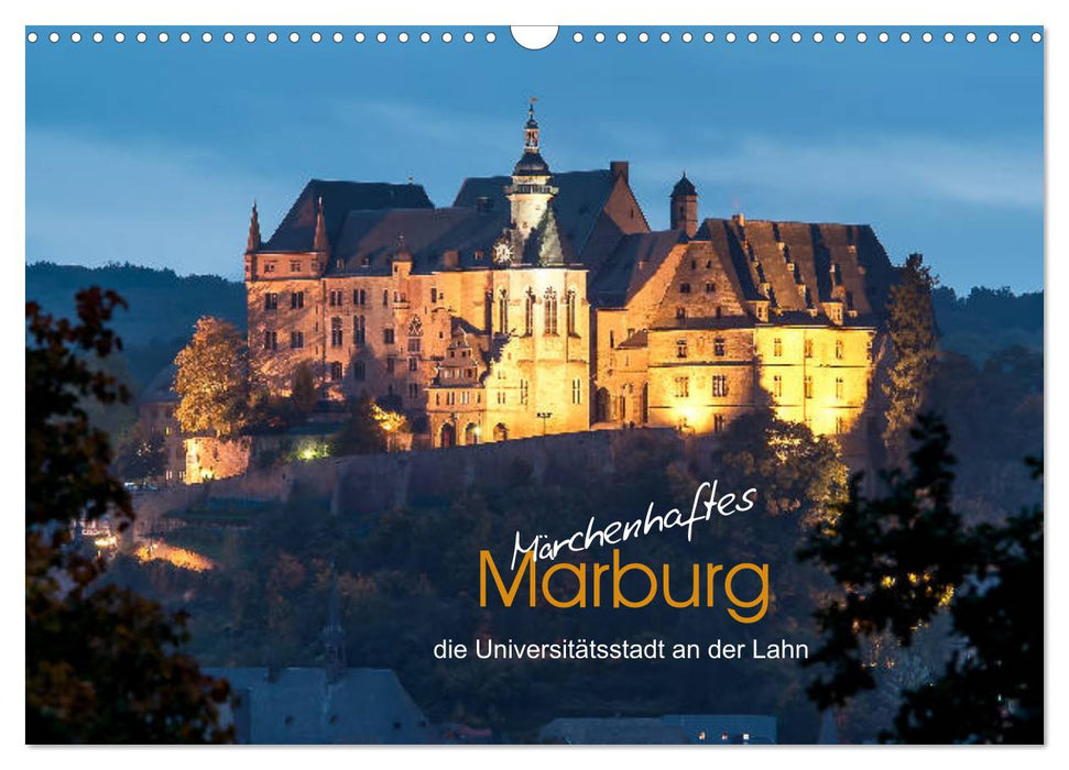 Märchenhaftes Marburg (CALVENDO Wandkalender 2025)