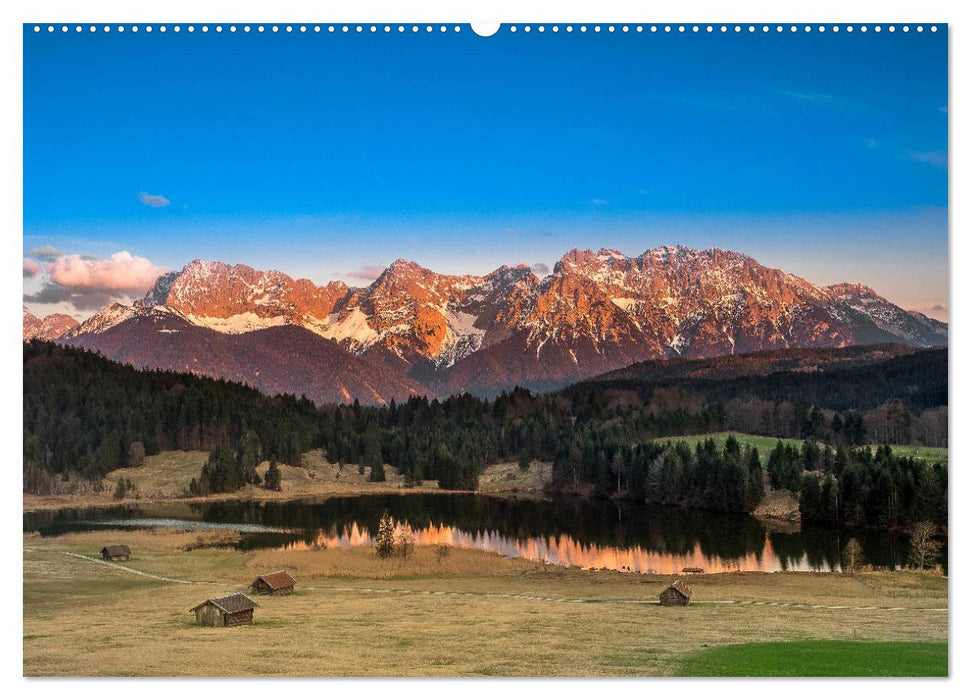 Traumhafte Alpen (CALVENDO Premium Wandkalender 2025)