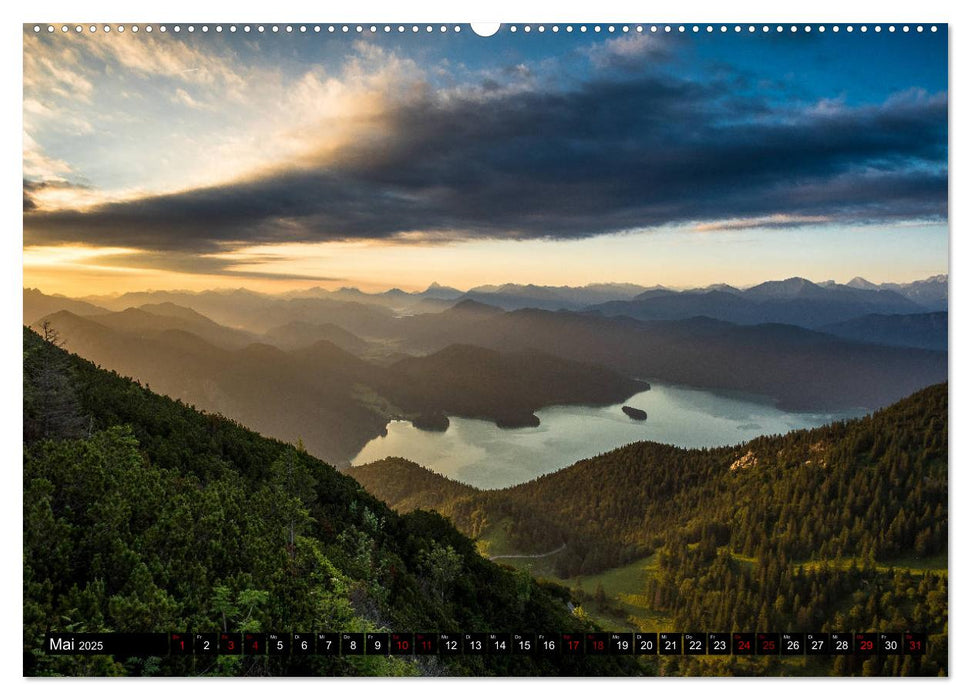 Traumhafte Alpen (CALVENDO Premium Wandkalender 2025)