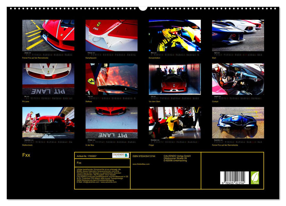 Fxx (CALVENDO Premium Wandkalender 2025)