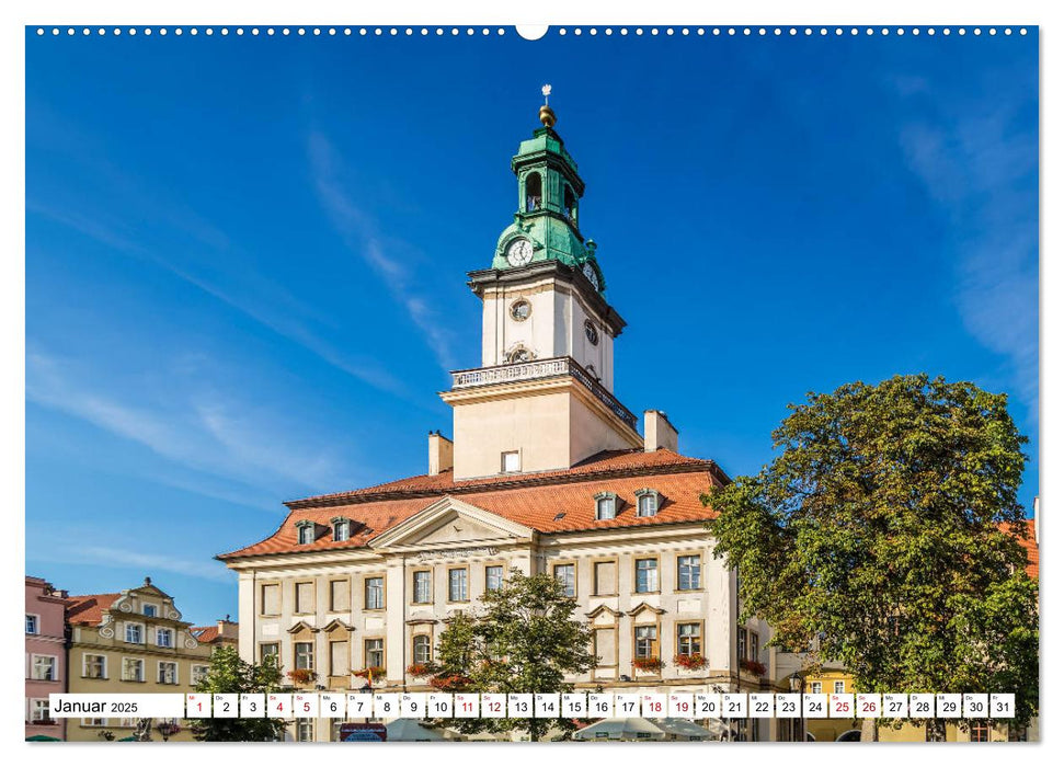 HIRSCHBERG Impressionen aus Jelenia Góra und Umgebung (CALVENDO Premium Wandkalender 2025)