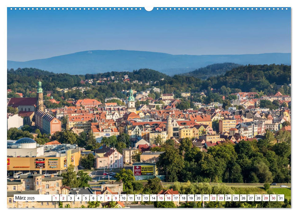 HIRSCHBERG Impressionen aus Jelenia Góra und Umgebung (CALVENDO Premium Wandkalender 2025)