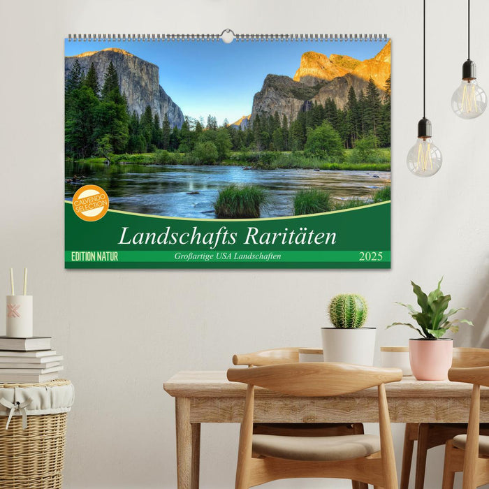 Landschafts Raritäten – Großartige USA Landschaften (CALVENDO Wandkalender 2025)