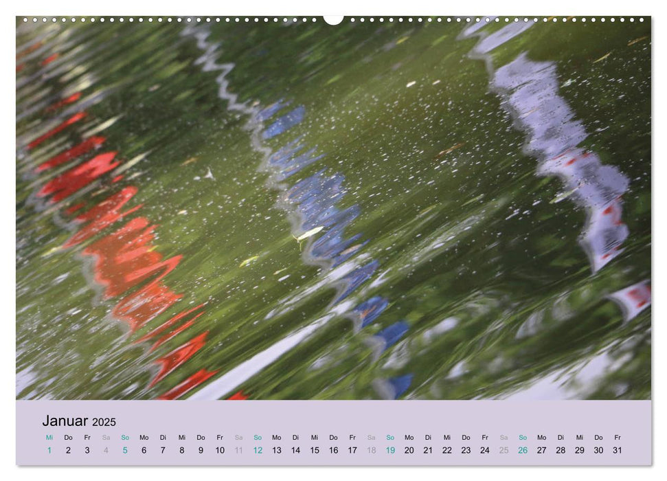 Farben des Wassers (CALVENDO Premium Wandkalender 2025)