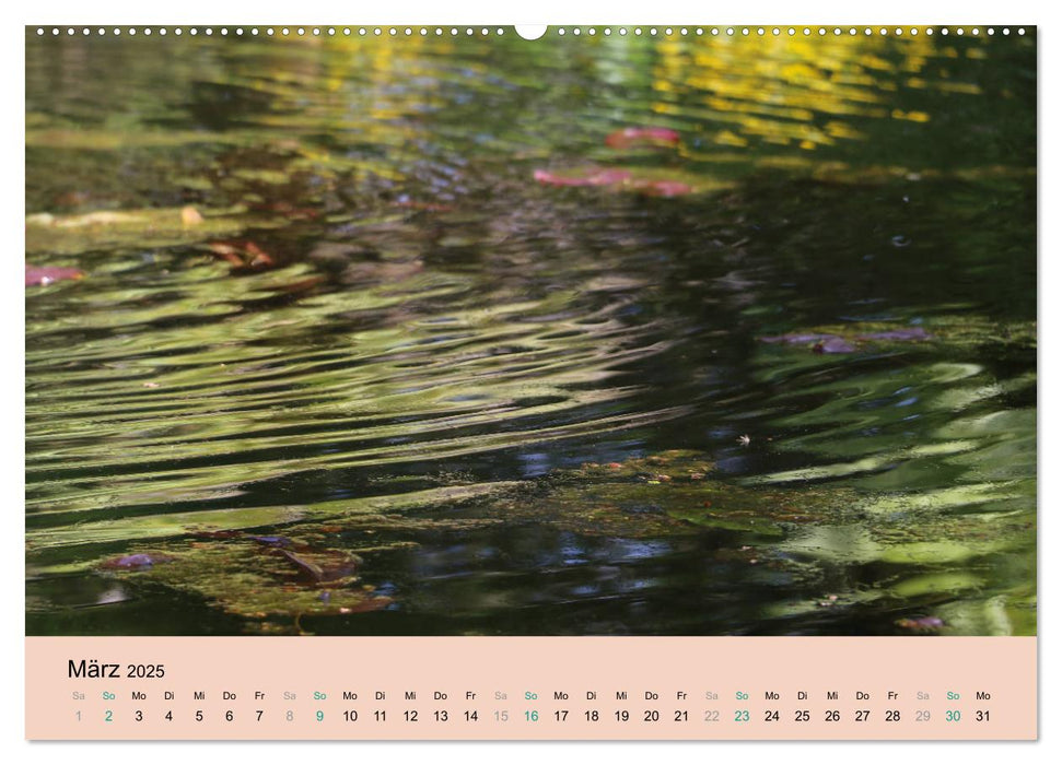 Farben des Wassers (CALVENDO Premium Wandkalender 2025)