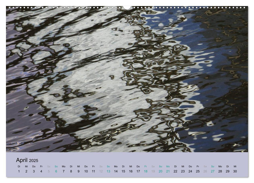 Farben des Wassers (CALVENDO Premium Wandkalender 2025)