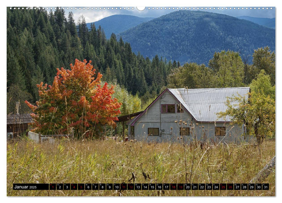 Kanadas British Columbia - Herbstzeit (CALVENDO Wandkalender 2025)