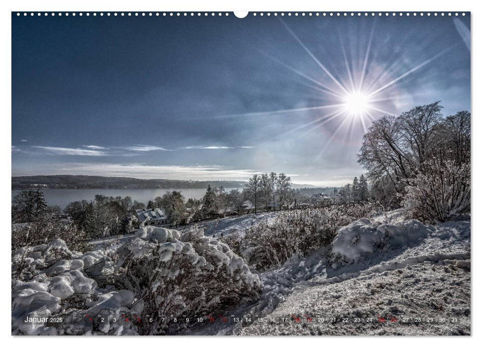 Fünf-Seen-Land (CALVENDO Premium Wandkalender 2025)