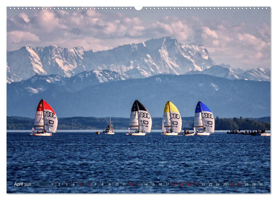 Fünf-Seen-Land (CALVENDO Premium Wandkalender 2025)