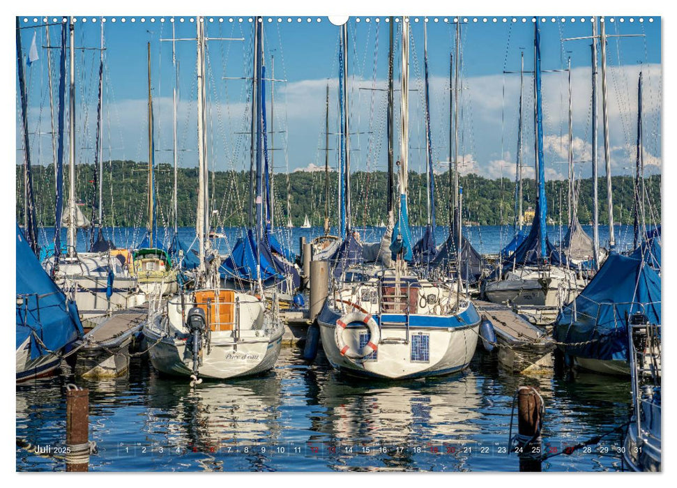 Fünf-Seen-Land (CALVENDO Premium Wandkalender 2025)