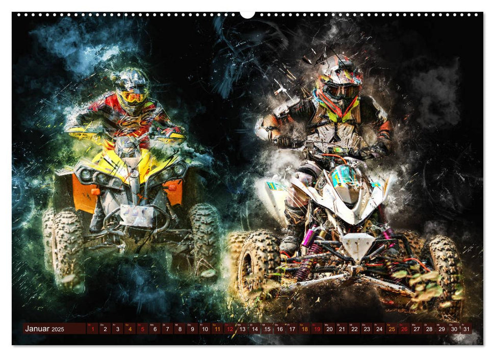 Quad grenzenlos (CALVENDO Wandkalender 2025)