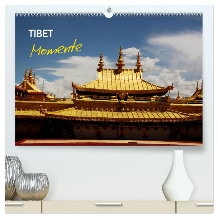 Tibet Momente (CALVENDO Premium Wandkalender 2025)