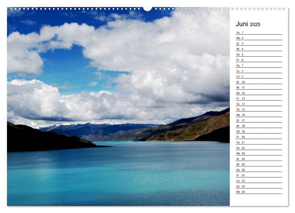 Tibet Momente (CALVENDO Premium Wandkalender 2025)