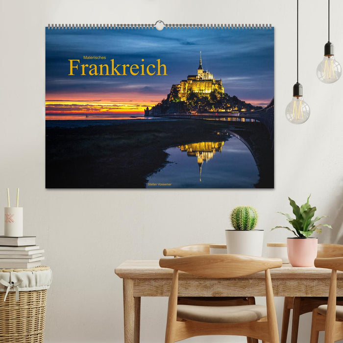 Malerisches Frankreich (CALVENDO Wandkalender 2025)