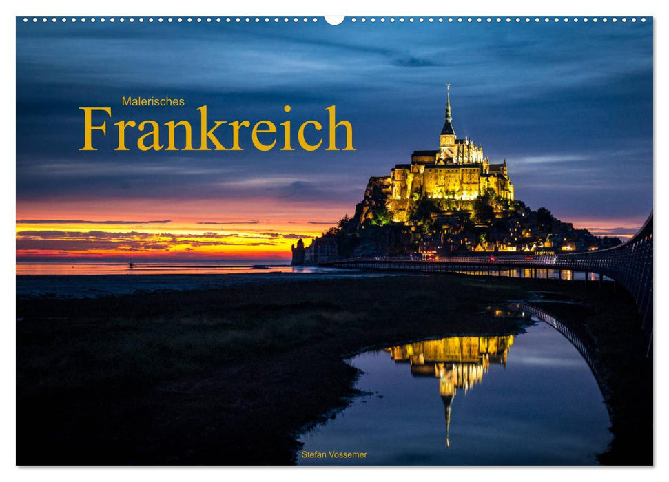 Malerisches Frankreich (CALVENDO Wandkalender 2025)