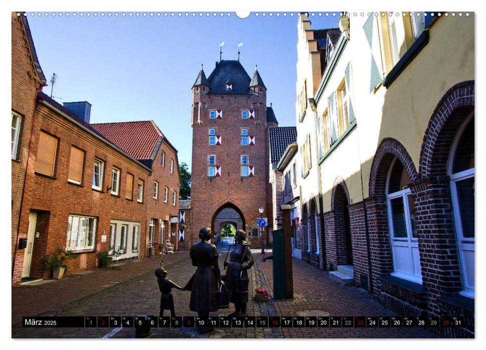 Historisches Xanten (CALVENDO Wandkalender 2025)