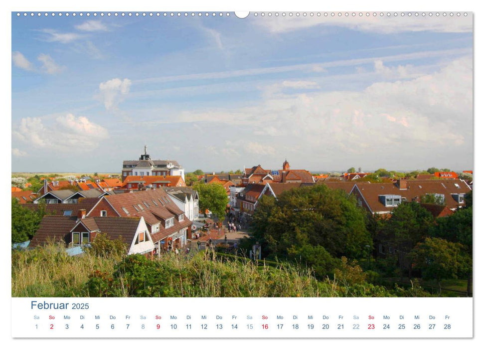 Langeoog 2025. Impressionen zwischen Hafen und Ostende (CALVENDO Premium Wandkalender 2025)