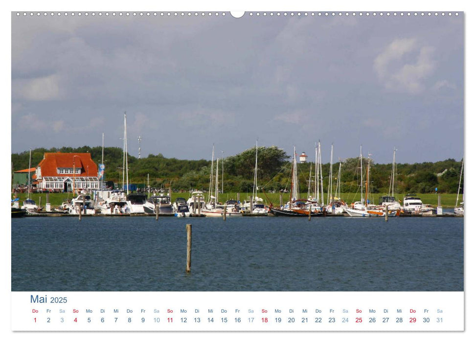 Langeoog 2025. Impressionen zwischen Hafen und Ostende (CALVENDO Premium Wandkalender 2025)